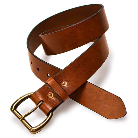 The Heritage Leather Belt | Vegetable-Tanned US Steerhide