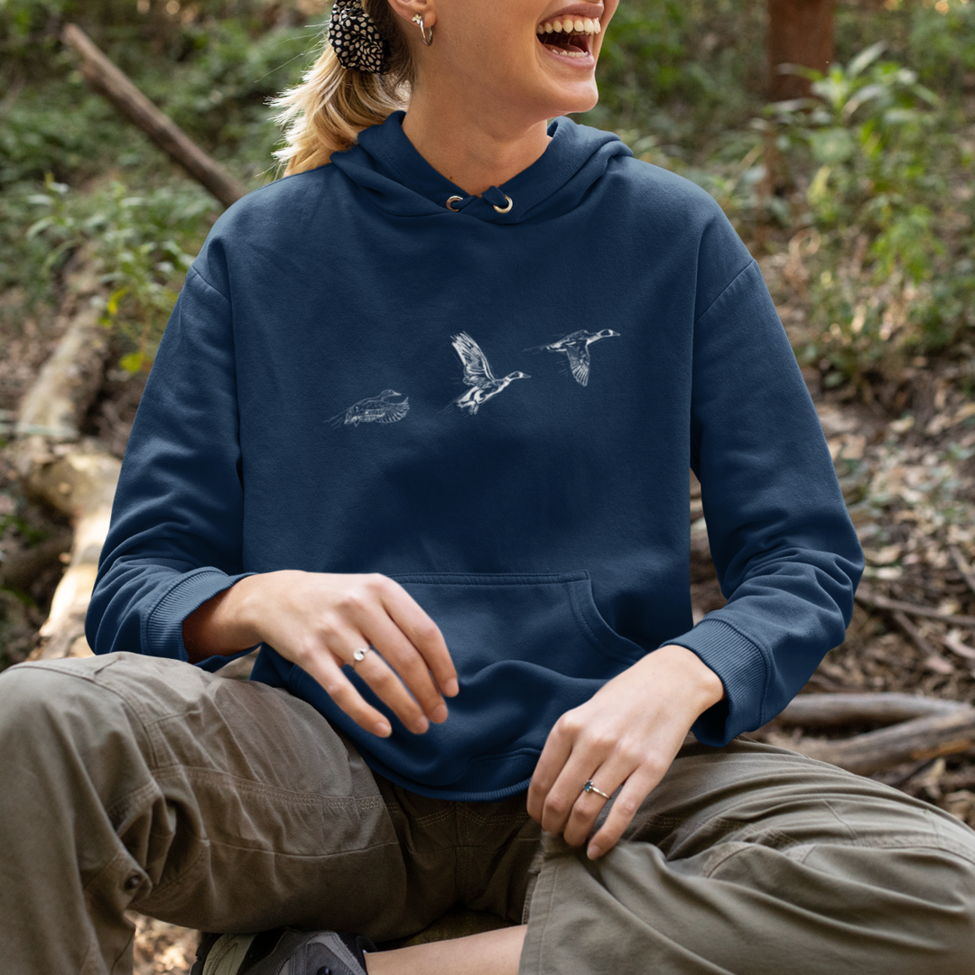 Adult Flying Ducks Hoodie | Unisex Fit