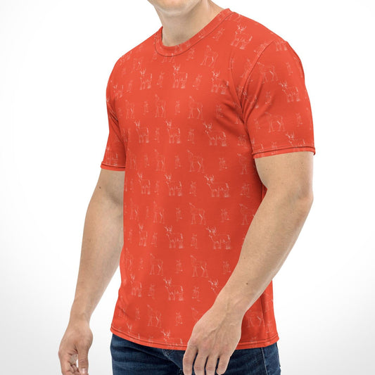 Men's Whitetail Deer Pattern Mid-Weight Jersey