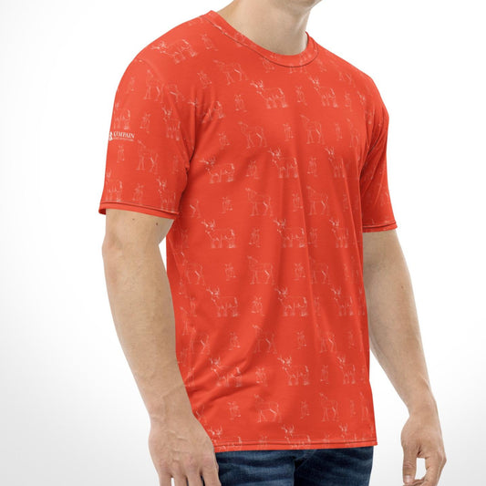 Men's Whitetail Deer Pattern Mid-Weight Jersey