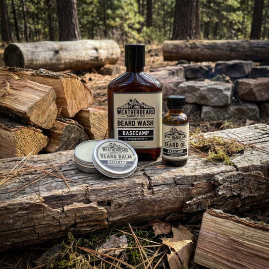 The Basecamp | Unscented Beard Starter Kit for by Weatherbeard Supply Co.