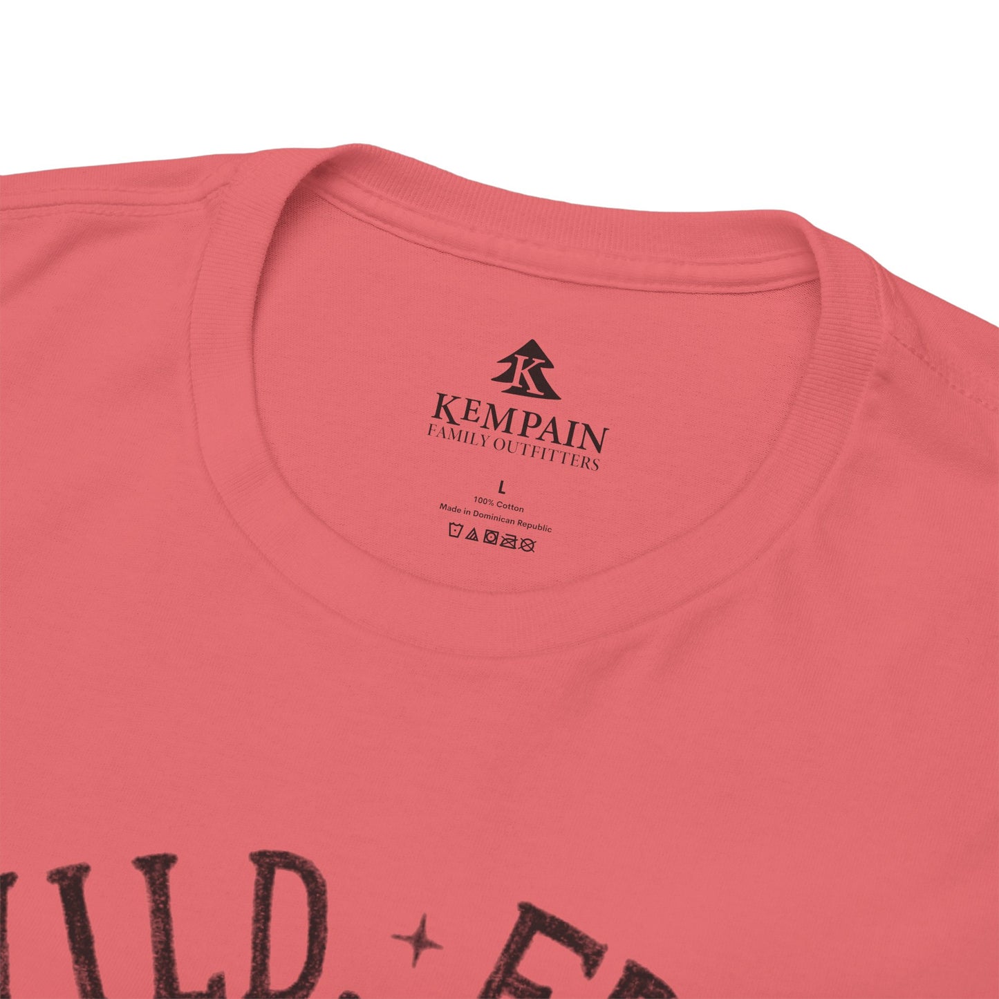 The Untamed Wolf 100 percent cotton Women’s T-Shirt by Kempain-, available in sizes Small through 5XL.