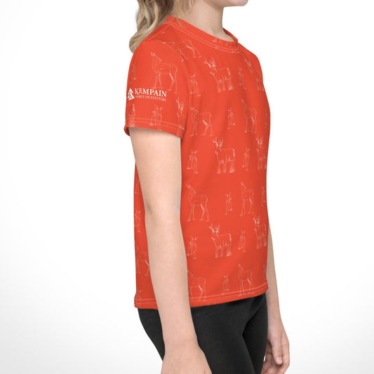 Toddler Deer Pattern Mid-Weight Jersey