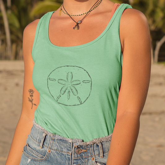 Sand Dollar Beach Racerback