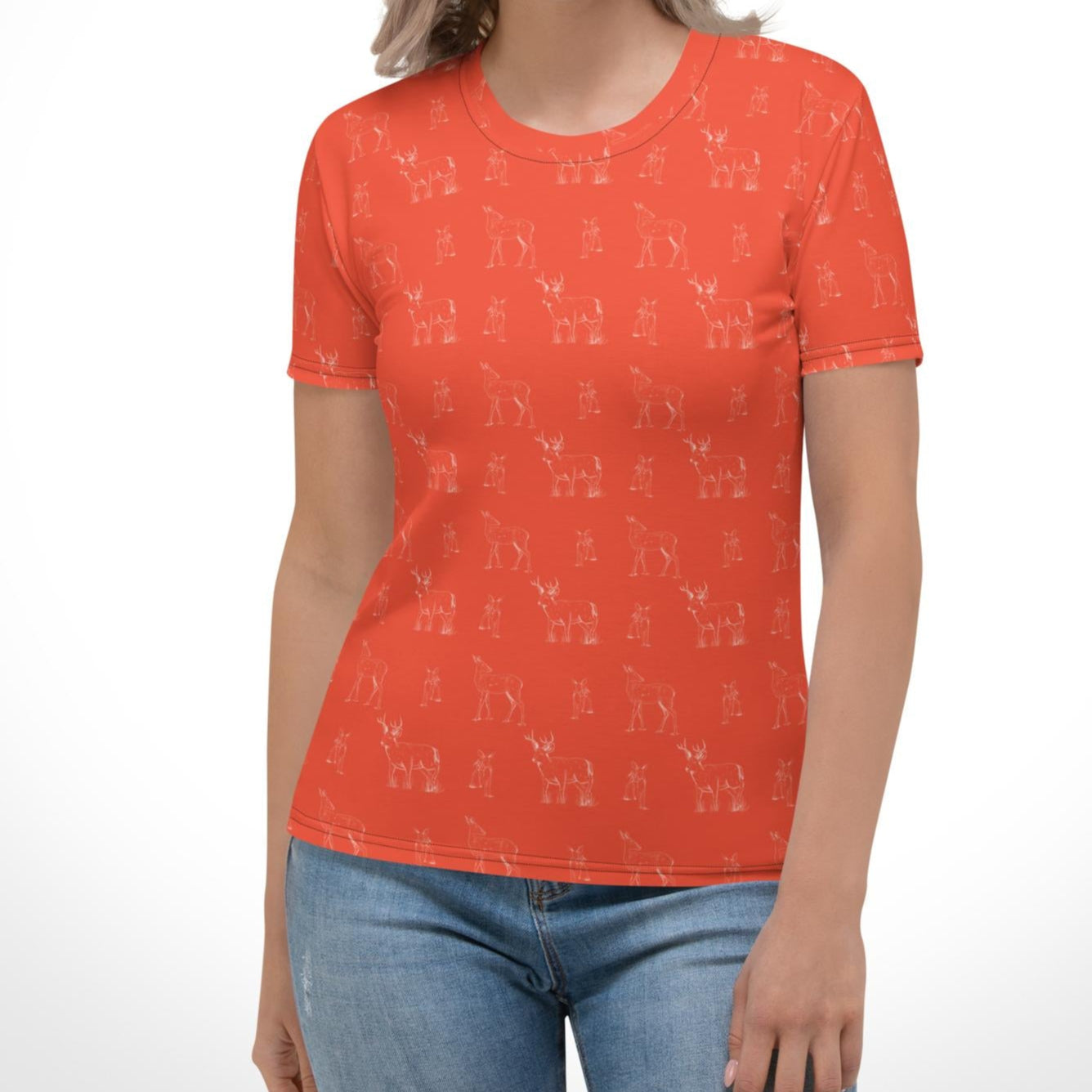 Women's Whitetail Deer Pattern Mid-Weight Jersey