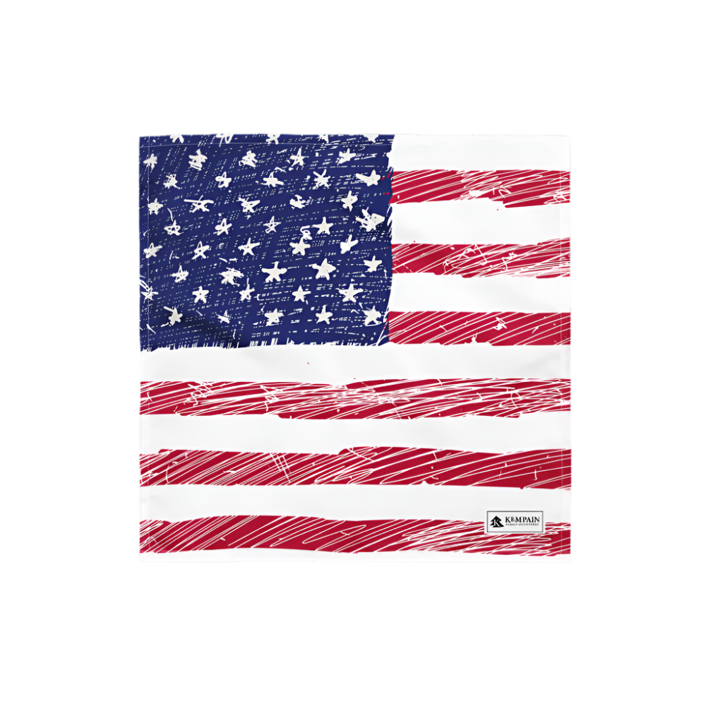 American Flag Pet Bandana