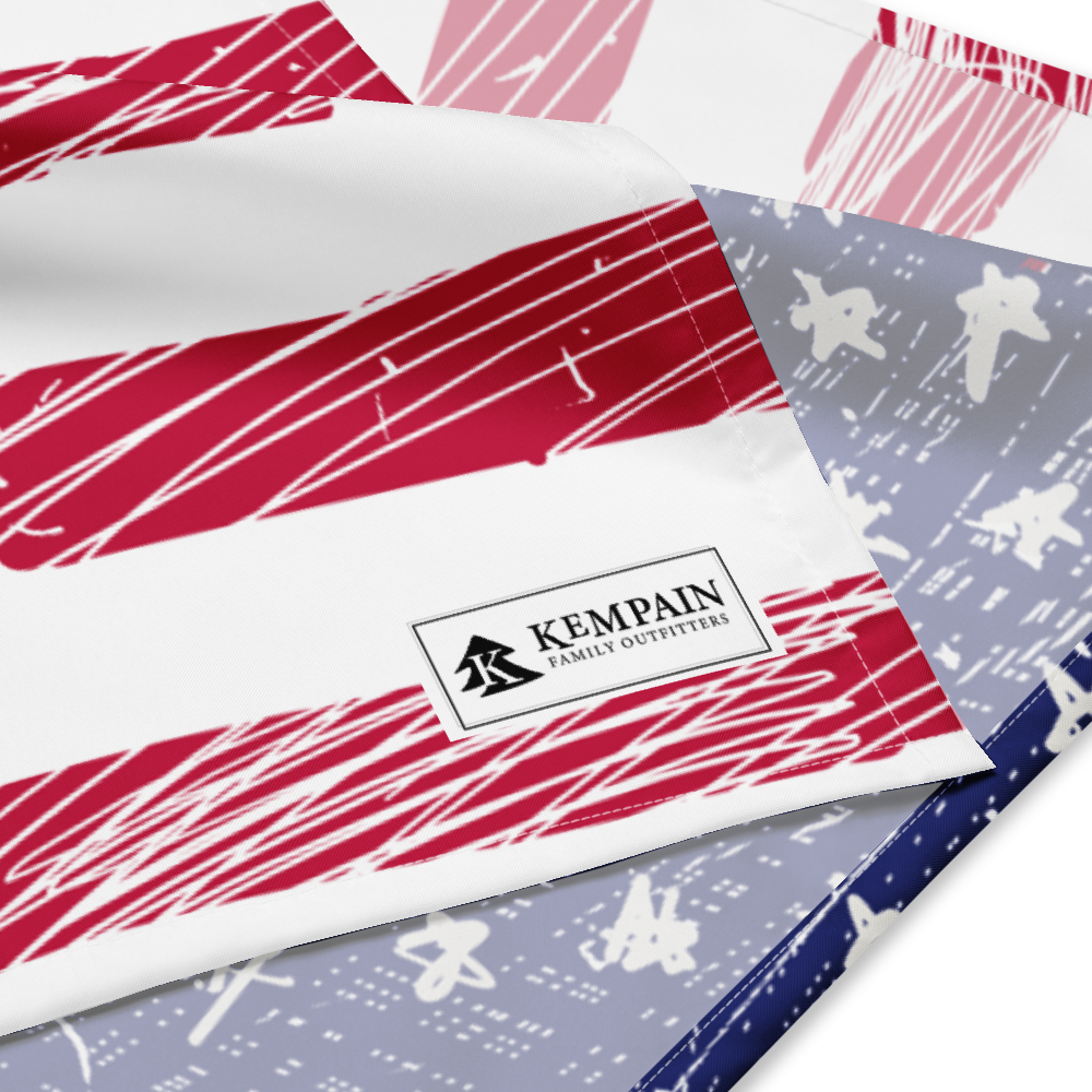 American Flag Pet Bandana