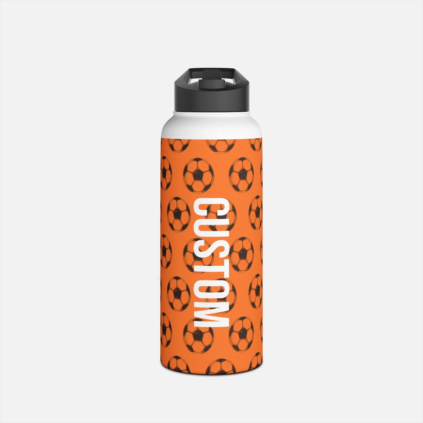 Custom Soccer Water Bottle