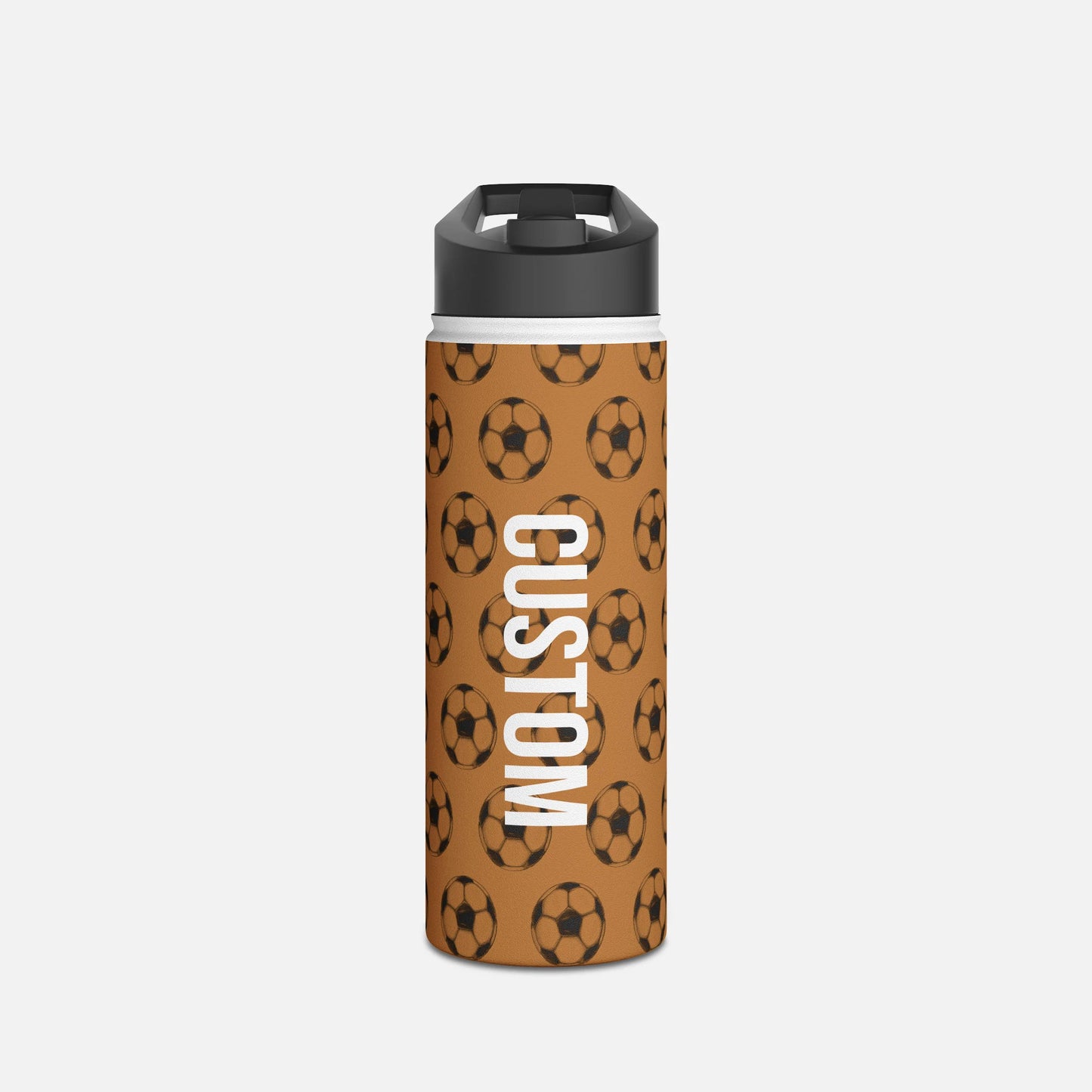 Custom Soccer Water Bottle