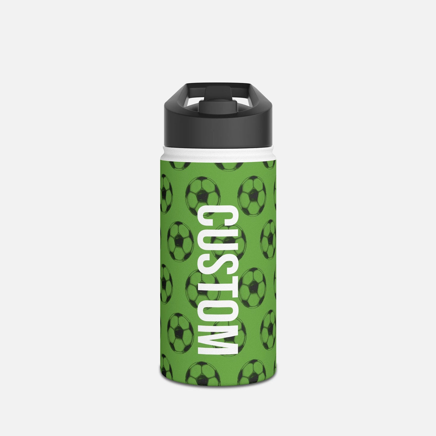 Custom Soccer Water Bottle