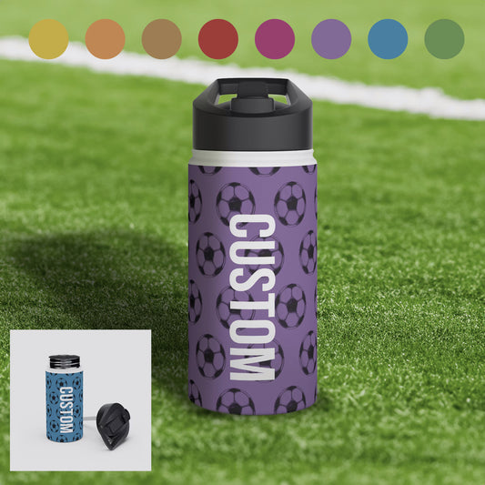 Custom Soccer Water Bottle