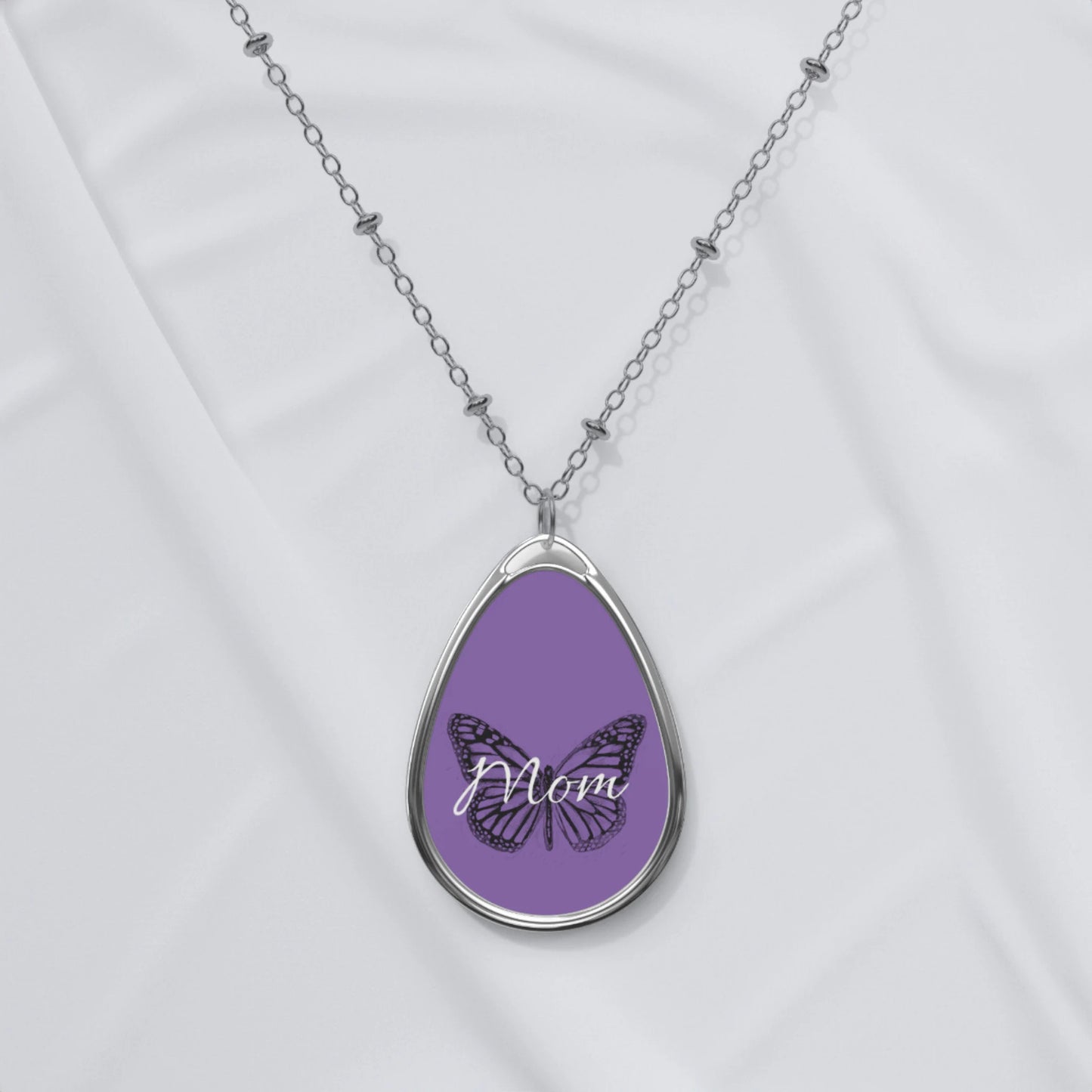 Personalized Oval Necklace