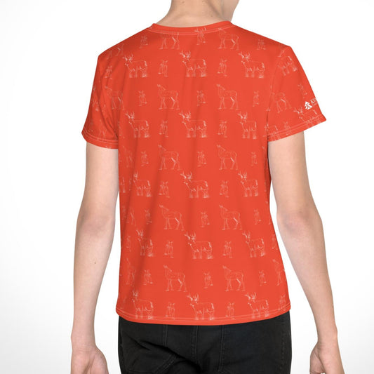 Kids' Whitetail Deer Pattern Mid-Weight Jersey