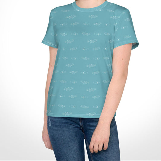 Kids' Largemouth Bass Pattern Jersey