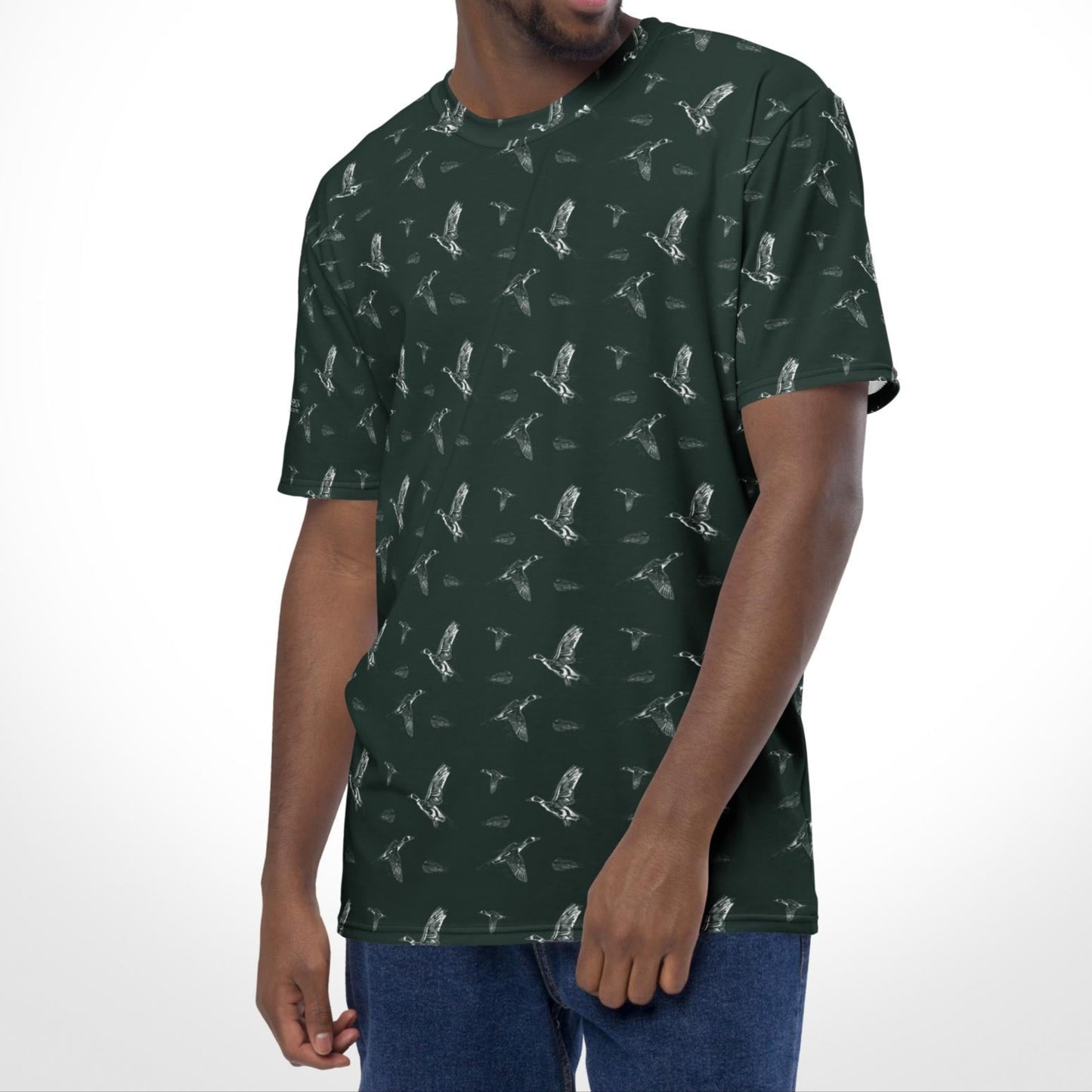 Men's Flying Duck Pattern Jersey