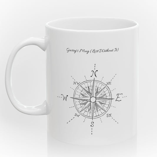 Personalized Compass Rose Mug