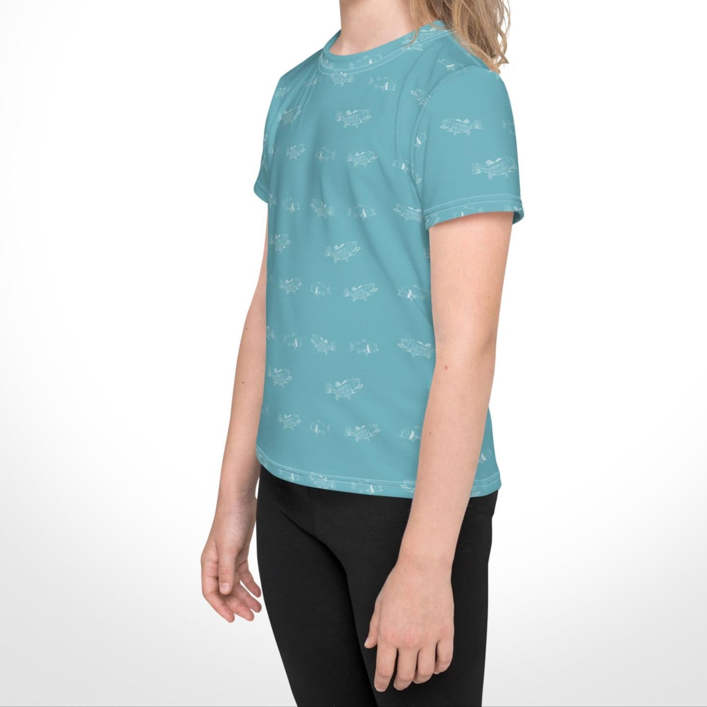 Toddler Largemouth Bass Pattern Jersey