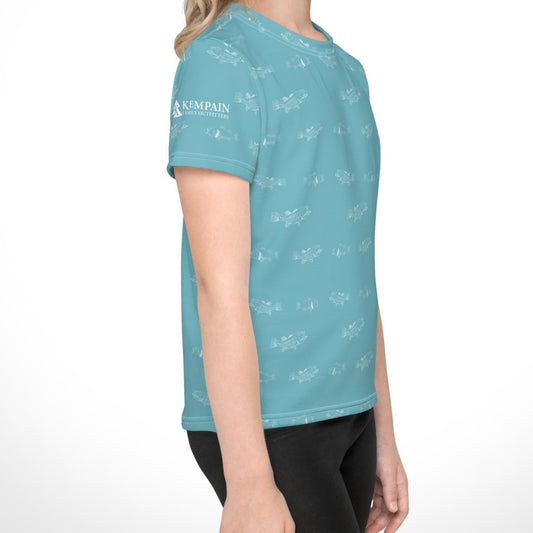 Toddler Largemouth Bass Pattern Jersey