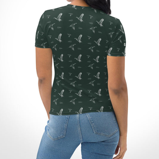 Women's Flying Duck Pattern Jersey