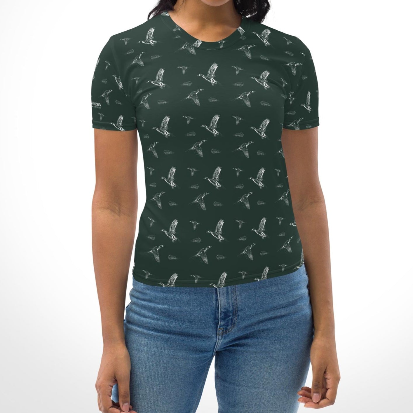 Women's Flying Duck Pattern Jersey