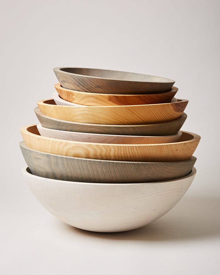 The Handcrafted Ash Wood Bowl | Vermont-Made Heirloom by Farmhouse Pottery