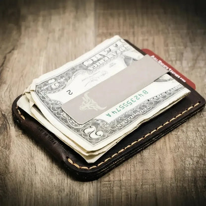 The Money Clip | Full-Grain Leather