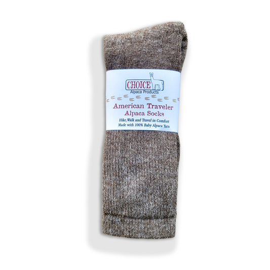 American Traveler Alpaca Sock | Over-the-Calf