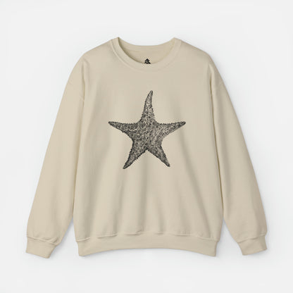 Starfish Graphic - Adult Crewneck Sweatshirt