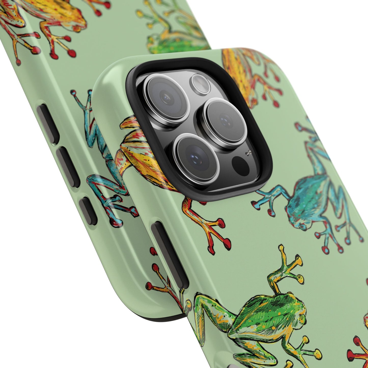 Tree Frog Phone Case, Nature-Inspired Design for iPhone and Samsung, Durable & Stylish Accessory for Frog Lovers