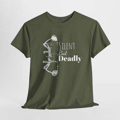 Archery Tee, Silent but Deadly Archery Compound Bow, Archery Shirt, Bow and Arrow Tee, Archer Gift, Archery Lover Shirt