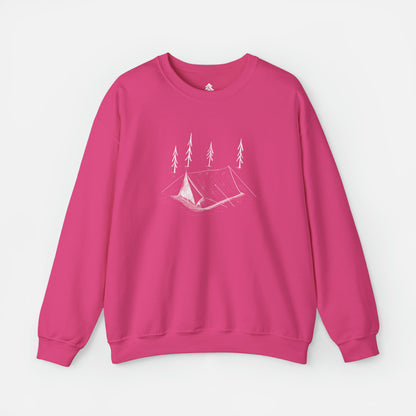Women's Camping Tent Crewneck | Unisex Fit