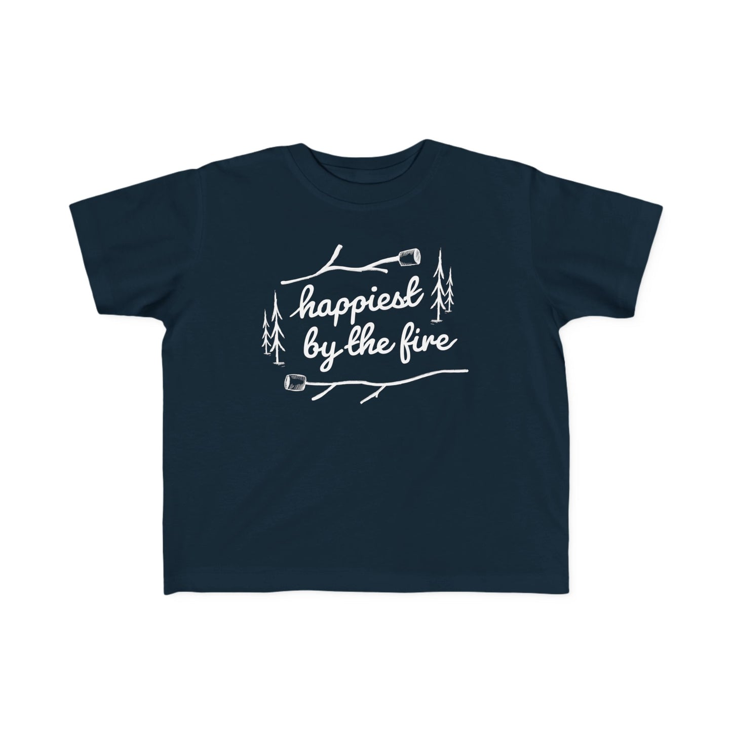 Toddler's Happiest By the Fire T-Shirt