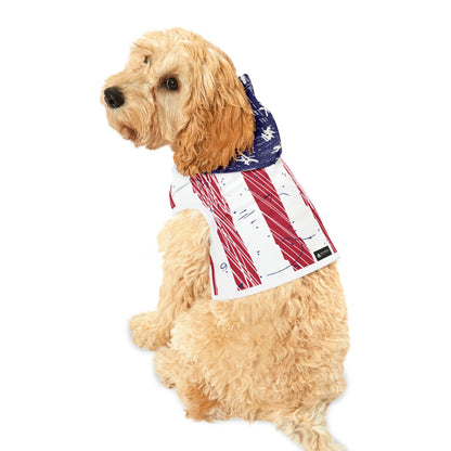 American Flag Pet Hoodie