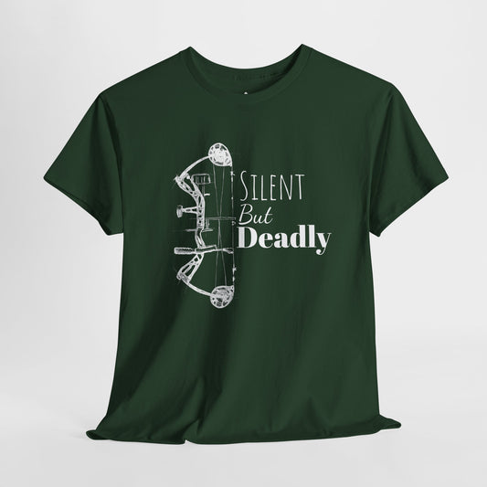 Archery Tee, Silent but Deadly Archery Compound Bow, Archery Shirt, Bow and Arrow Tee, Archer Gift, Archery Lover Shirt