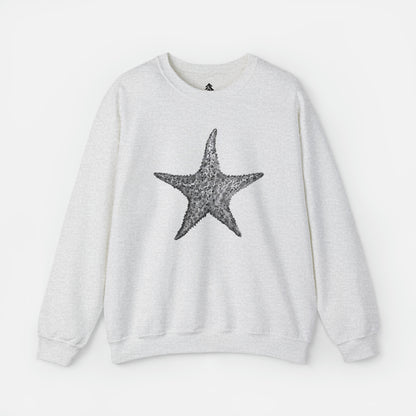 Starfish Graphic - Adult Crewneck Sweatshirt