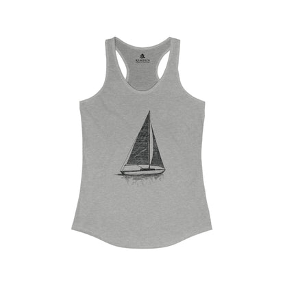 Sailboat Racerback Tank