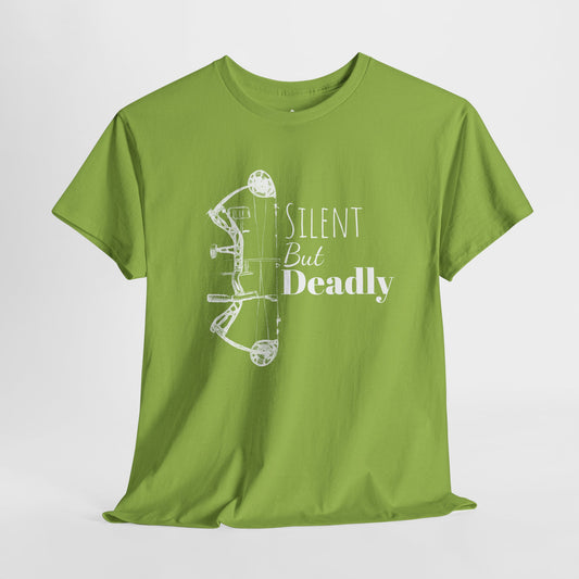 Archery Tee, Silent but Deadly Archery Compound Bow, Archery Shirt, Bow and Arrow Tee, Archer Gift, Archery Lover Shirt