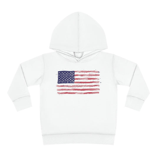 Toddler American Flag Hoodie
