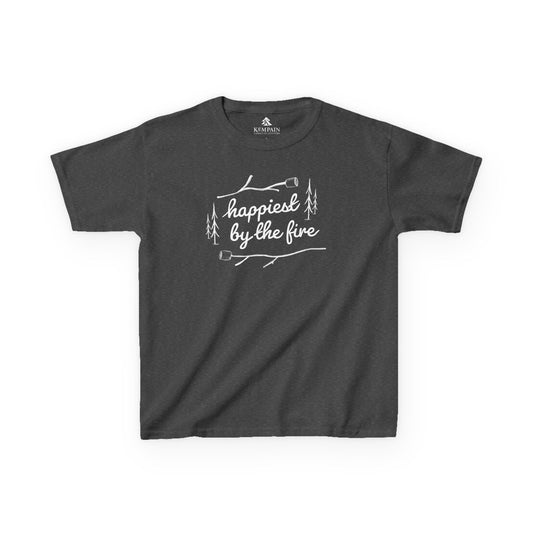Kids' Happiest By the Fire T-Shirt