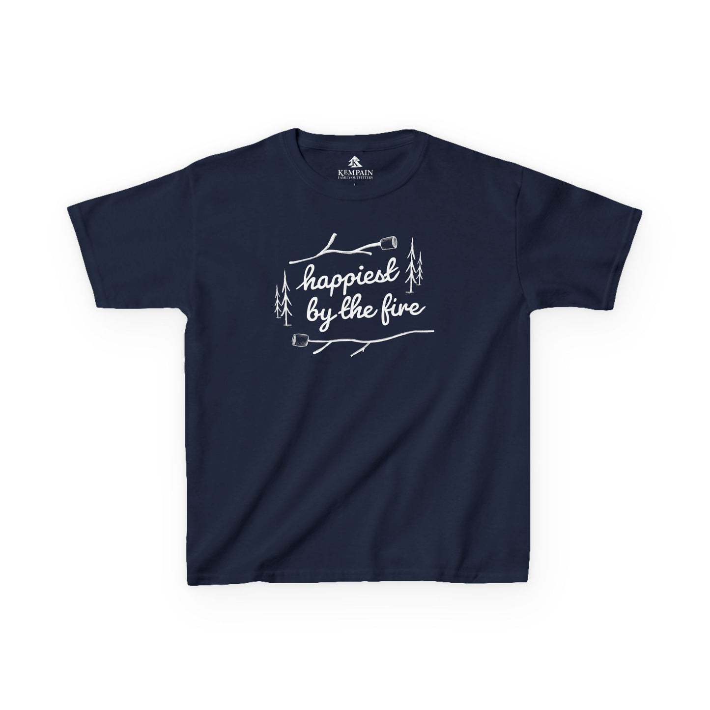 Kids' Happiest By the Fire T-Shirt