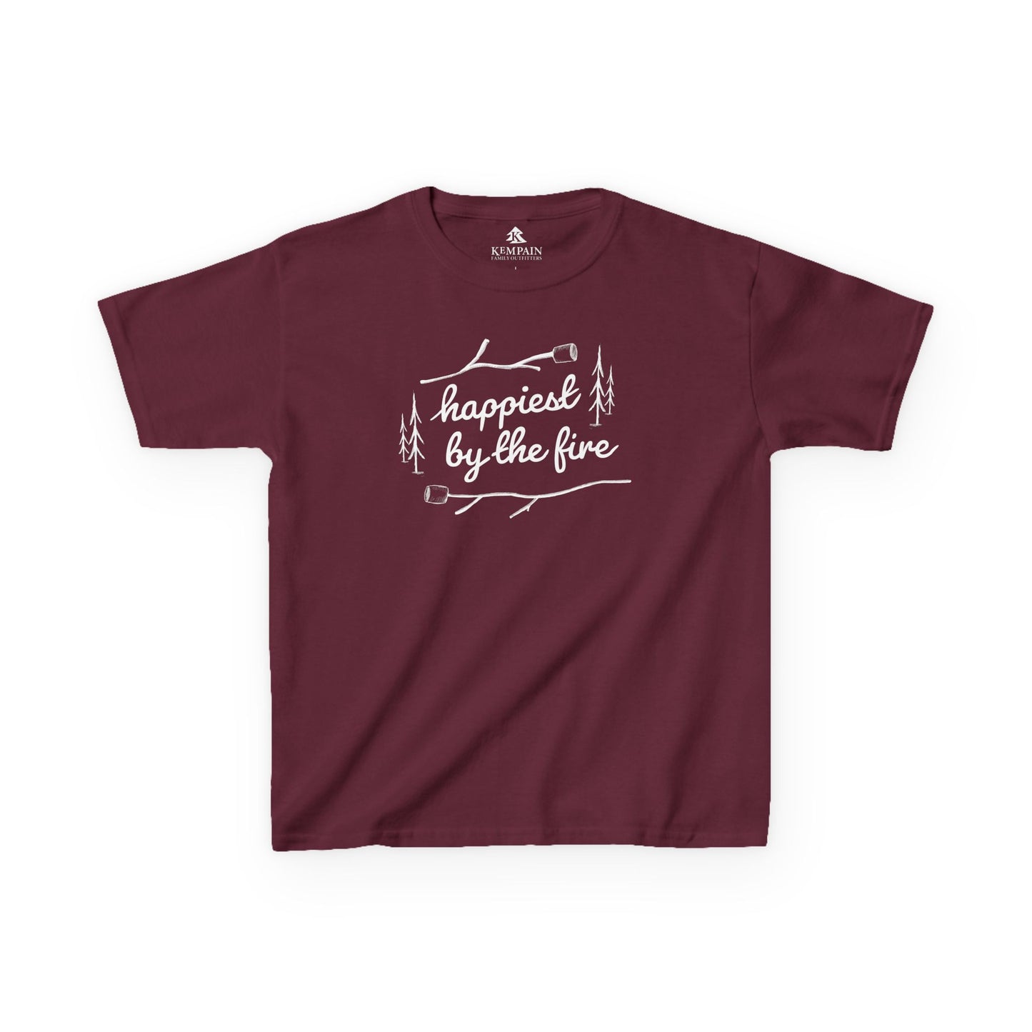 Kids' Happiest By the Fire T-Shirt