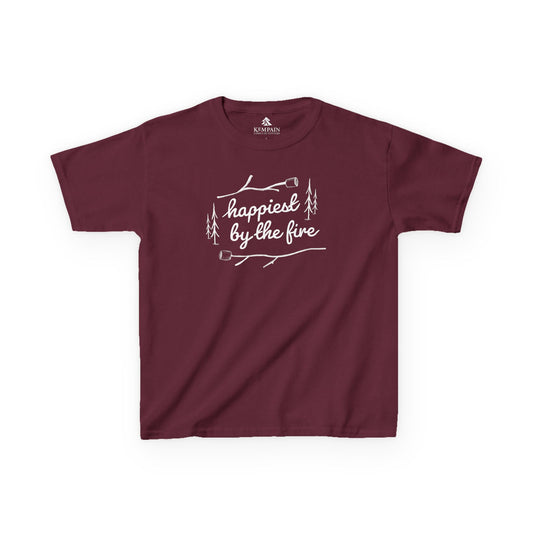 Kids' Happiest By the Fire T-Shirt