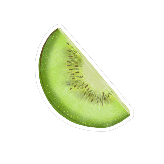 Kiwi Fruit Sticker | Vibrant Summer Kiss-Cut Decal