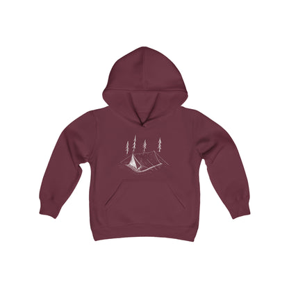 Camping Tent - Kids Hoodie