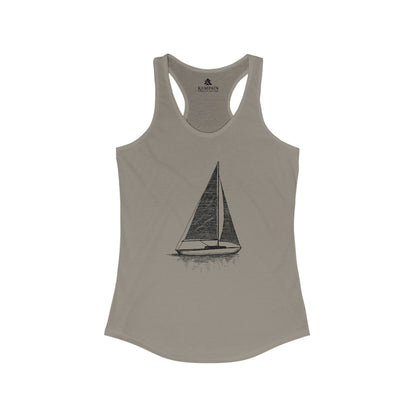 Sailboat Racerback Tank