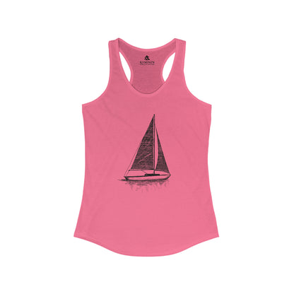 Sailboat Racerback Tank