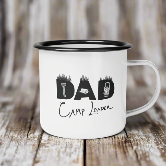 Dad Camp Leader — Enamel Camp Cup
