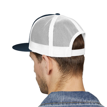 Mountain Ridge Trucker Cap – Embroidered 5-Panel Outdoor Hat