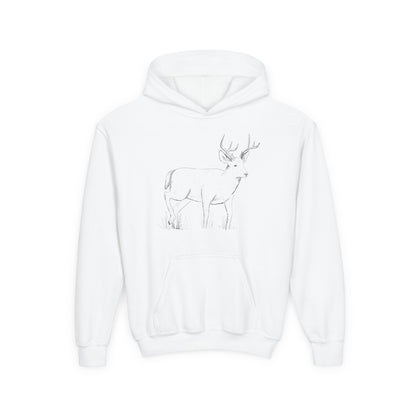 Kids' 6 Point Buck Hoodie