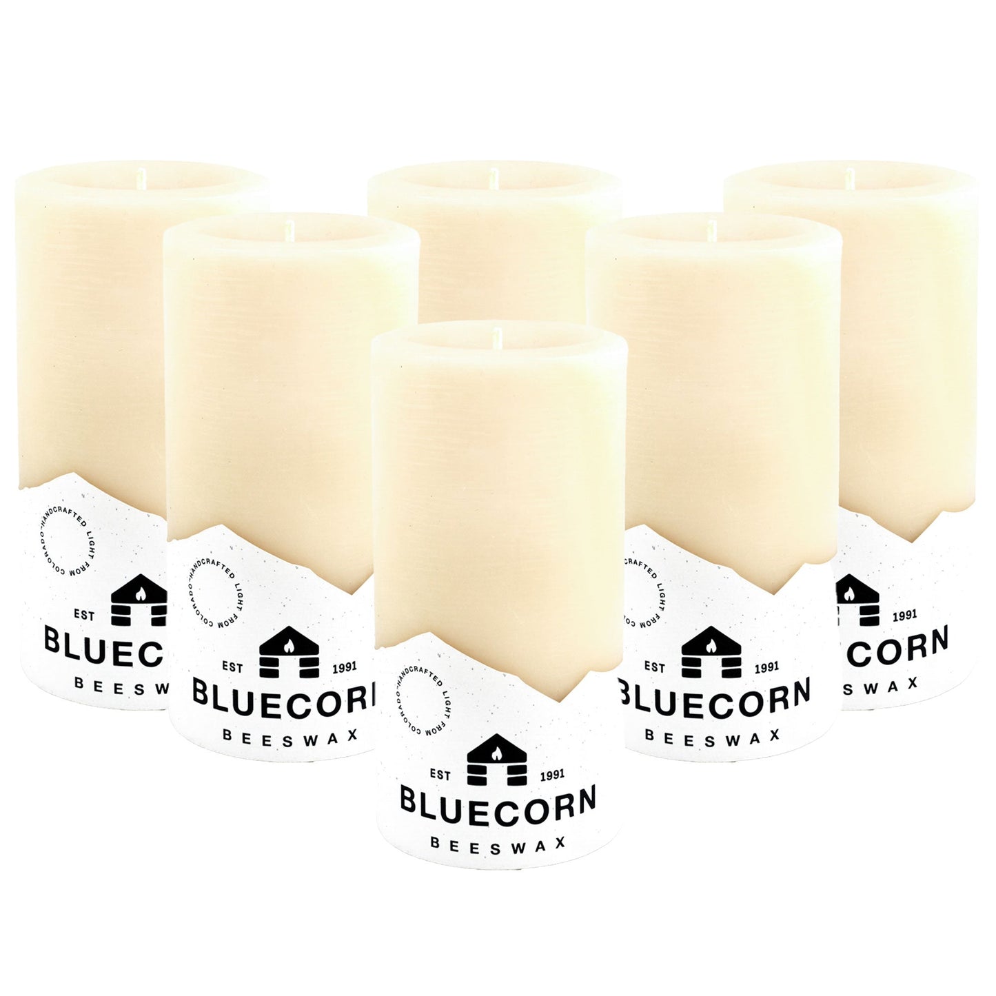 The Ivory Pillars | 100% Pure Beeswax